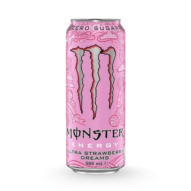 Monster Energy Ultra Strawberry Dreams - Zero Sugar 500 ml